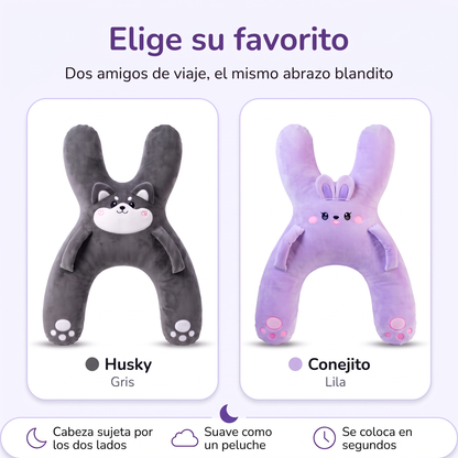 Cojín cervical de viaje para niños