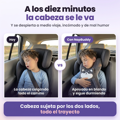 Cojín cervical de viaje para niños